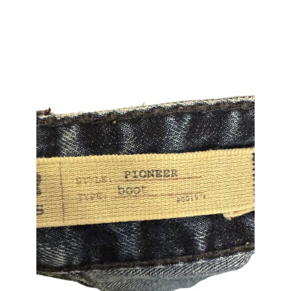 Big Star Pioneer Bootcut Mens Jeans 31R Dark Wash 100% Cotton Assembled In Mexic - Picture 6 of 8